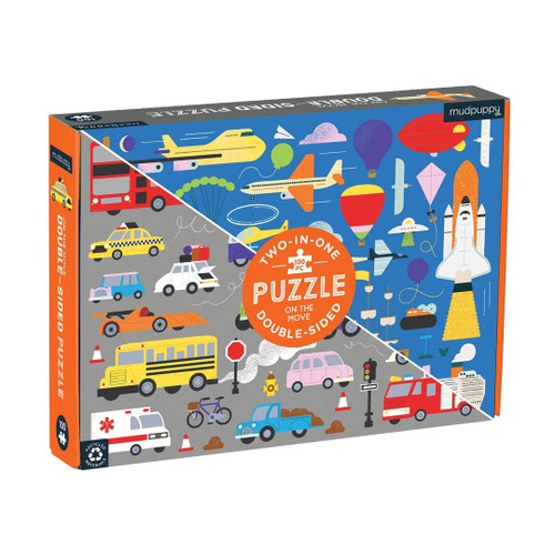 Double-Sided Puzzle On the Move