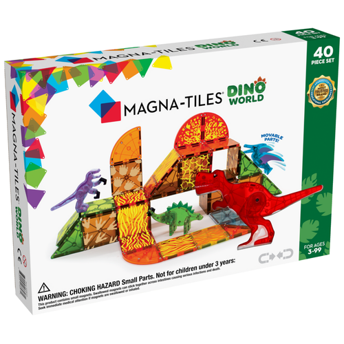 Magna-Tiles Dino World 40 Piece Set