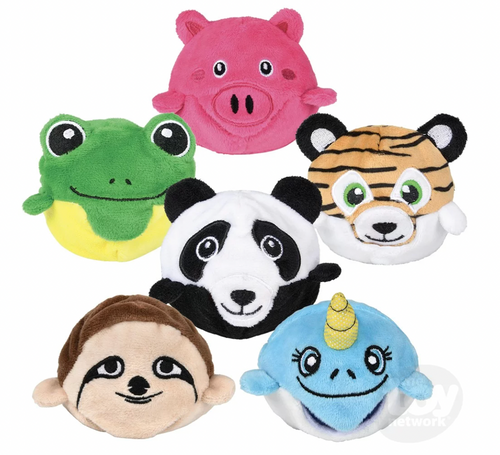 Squeeze Bead Plush Animals