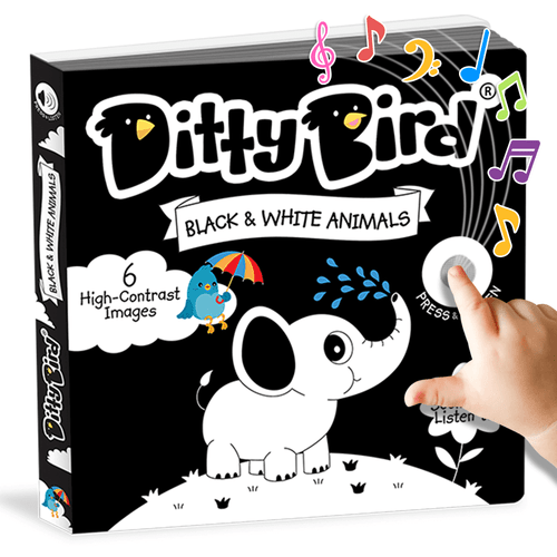 Ditty Bird Black & White Animals Ditty Bird Black & White Animals
