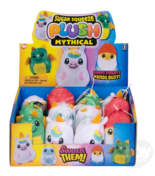 Squeeze Sugar Plush Mythical Assortment