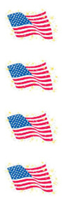 American Flag Stickers