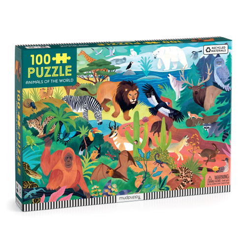 100 Piece Animals of the World