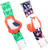 Camp Acorn Owl & Fox Wrist Rattle Set