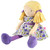 Peggy Blonde Hair With Lilac Dress