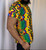 The Kente  Short Sleeve Collared Shirt 