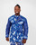 African Print Faso Danfani Mix Koko Donda Shirt/Jacket Blue