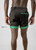  Summer Shorts with Kente Print Black