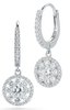 Roberto Coin Fantasia 18K White Gold Diamond Earrings