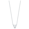 Roberto Coin Tiny Treasures Diamond Love Letter Necklace: A-Z