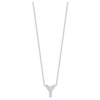 Roberto Coin Tiny Treasures Diamond Love Letter Necklace: A-Z