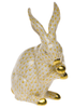 Herend Medium Bunny with Paws Up
