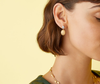 Marco Bicego® Siviglia Collection 18K Yellow Gold and Diamond Drop Earrings