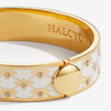 13mm Bee Sparkle Trellis Cream & Gold 