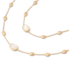 Marco Bicego® Siviglia Collection 18K Yellow Gold and Mother of Pearl Long Necklace