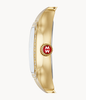 Meggie 18K Gold-Plated Diamond Watch with Rose MOP Dial 