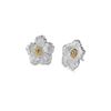 BLOSSOMS GARDENIA DIAMONDS EARRINGS