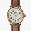 The Runwell 47mm| White Dial| PVD Gold Case