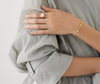 AFRICA  18K Yellow Gold Bead Bracelet
