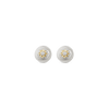 MACRI CLASSICA WHITE AND YELLOW GOLD SET EARRINGS WITH DIAMONDS MACRI CLASSICA WHITE AND YELLOW GOLD SET EARRINGS WITH DIAMONDS