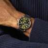 Canfield Chronograph Watch- Dark Olive