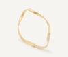 Marrakech  18K Yellow Gold Coil Bangle, 4mm