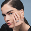 TULLE BROCCATO WHITE GOLD AND DIAMONDS ETERNELLE RING