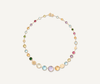 JAIPUR COLOR  18K Yellow Gold Gemstone Graduated Necklace, 17"