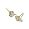 Stardust Mini Flower Diamonds Stud Earrings (.21ctw) 18k gold With Diamonds