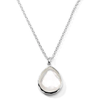 Rock Candy Teardrop Pendant Necklace 925 SILVER IN MOTHER-OF-PEARL