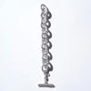 Classico Large Hammered Bastille Link Bracelet 925 silver