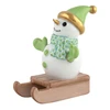 SLEDDING SNOWMAN