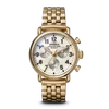 Runwell Chronograph Watch- Mother of Pearl/ Gold PVD