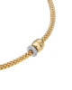 Prima Collection Flex'it Necklace with Ornamental Clasp and Diamond Pavé