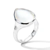Rock Candy Medium Teardrop Ring 925 silver in Mother-of-pearl