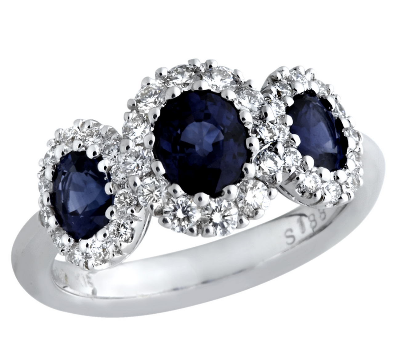 Diamond and Sapphire Ring Antique | Antique Jewellery | AC Silver