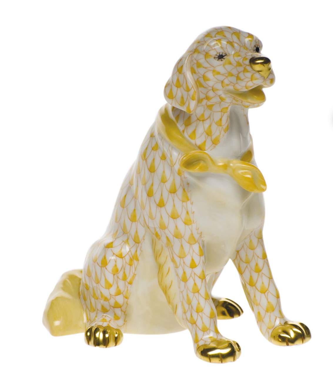 ヘレンド ドッグ Herend Golden Retriever - R & M Woodrow Jewelers