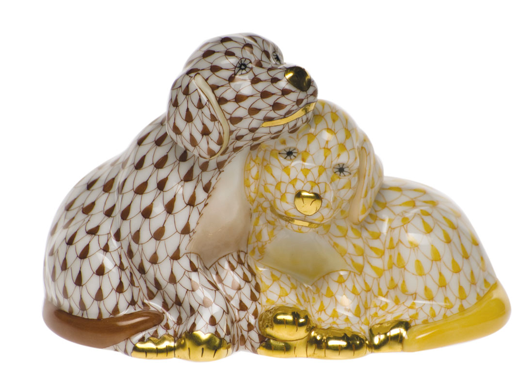 Herend Puppies Figurine - Thumbnail 2