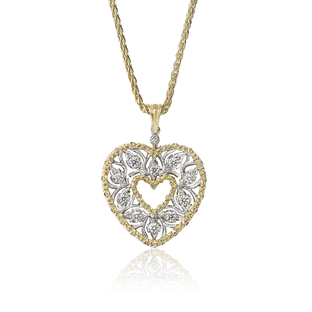 buccellati heart necklace price