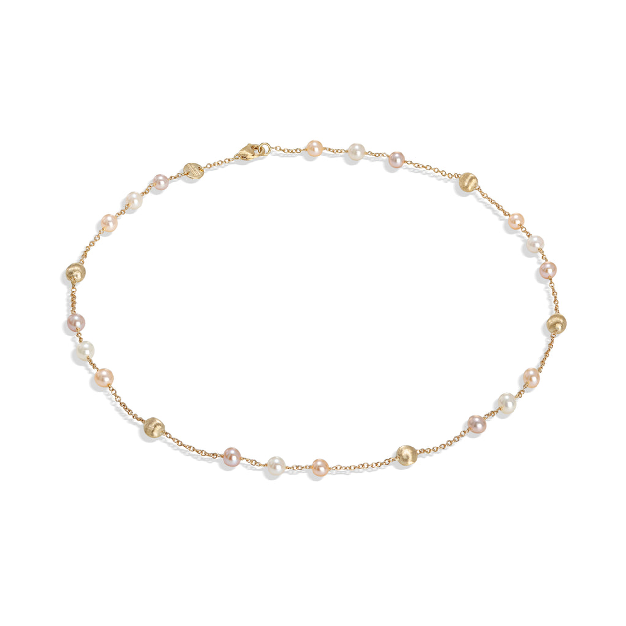 Marco Bicego® Africa Pearl Collection 18K Yellow Gold and Pearl Short  Necklace