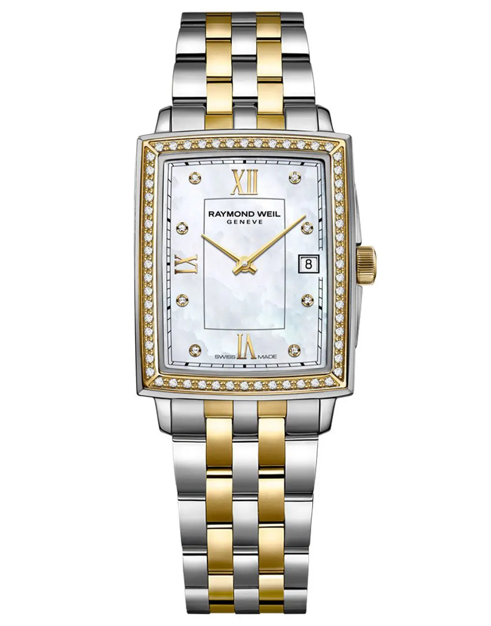 Toccata Ladies 68 diamonds Two tone Quartz Watch 22.6 x 28.1 mm