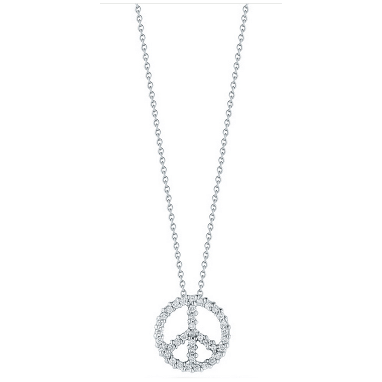 roberto coin peace necklace