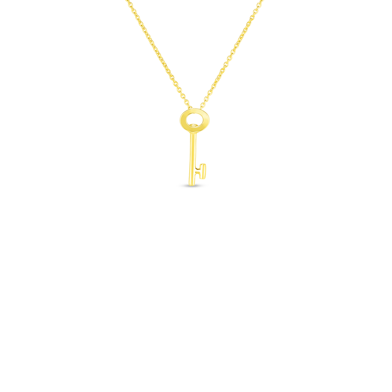 Tiny Treasures 18K Yellow Gold Key 