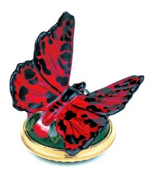 Staffordshire Red Monarch Bonbonniére