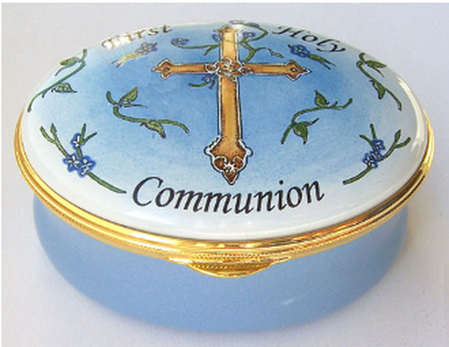 Staffordshire First Communion Blue