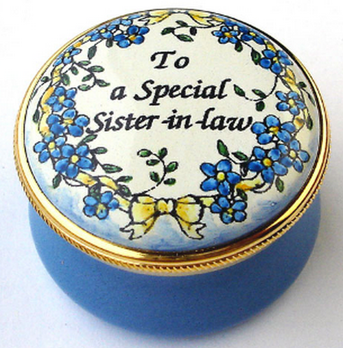 Staffordshire To A Special Sister In Law