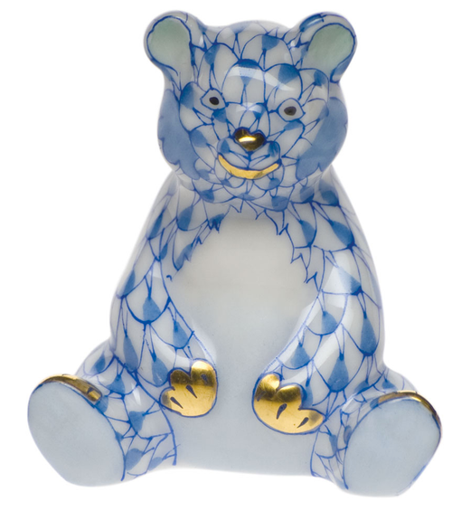 Herend Miniature Baby Bear Sitting 