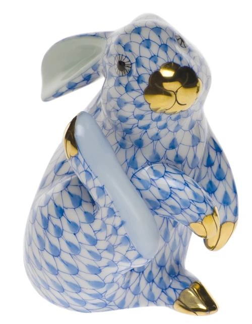 Herend Scratching Bunny