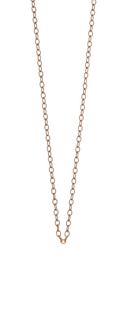 Monica Rich Kosann 30" DELICATE ROSE GOLD CABLE CHAIN