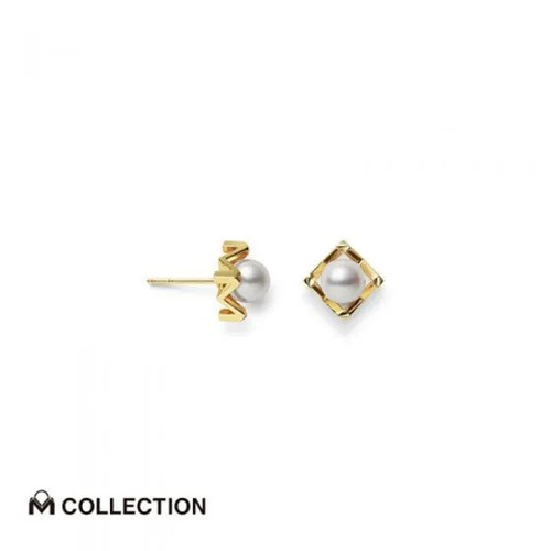 M Collection Akoya Cultured Pearl Earring